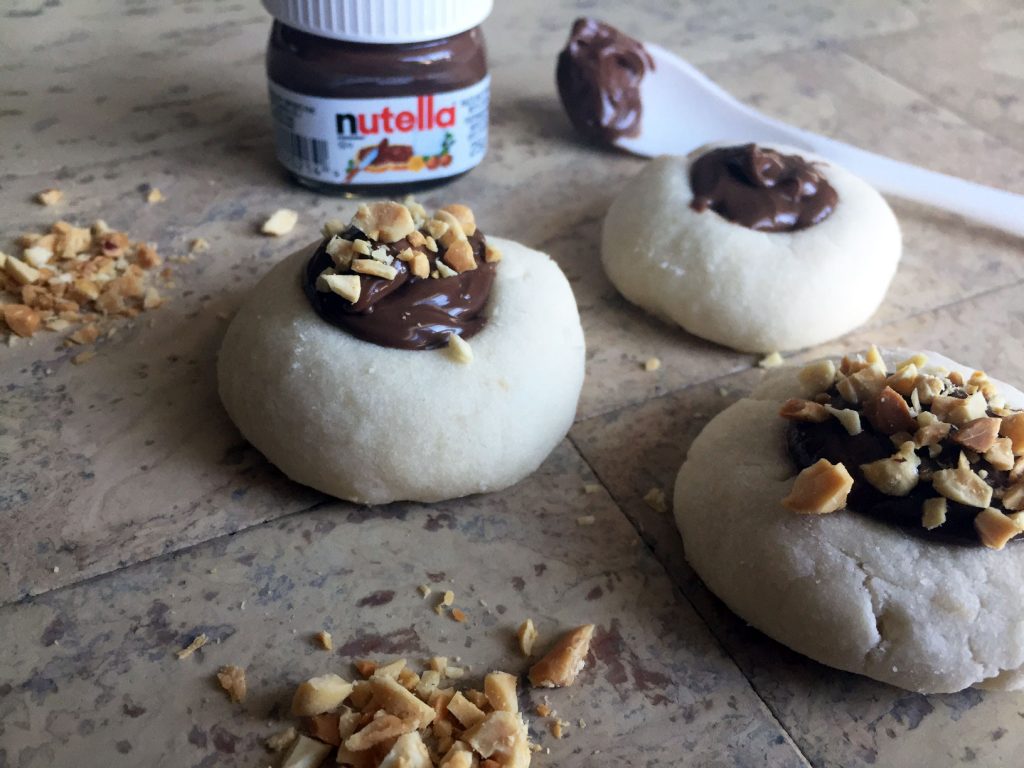 Nutella Shortbread Thumbprint