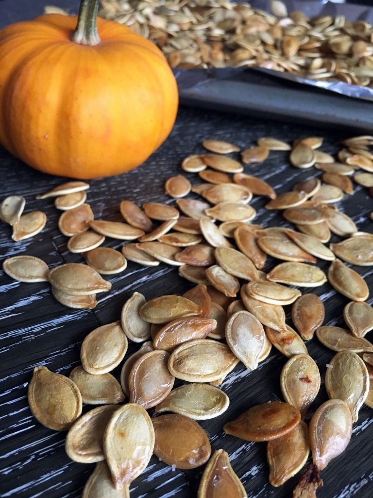 Butter Roasted Pumpkin Seeds