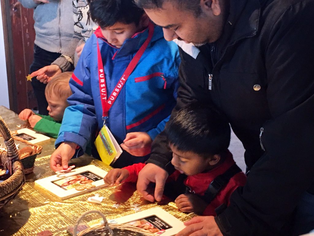 Making frames at the Banff Gondola