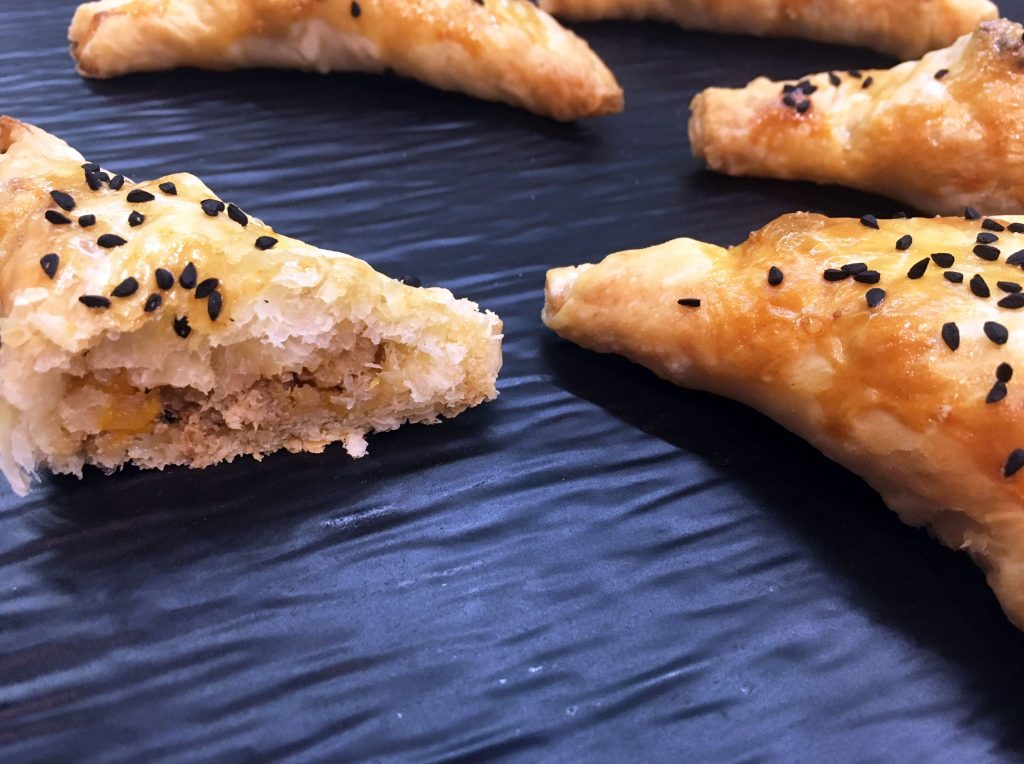 Chicken and Peach Turnovers