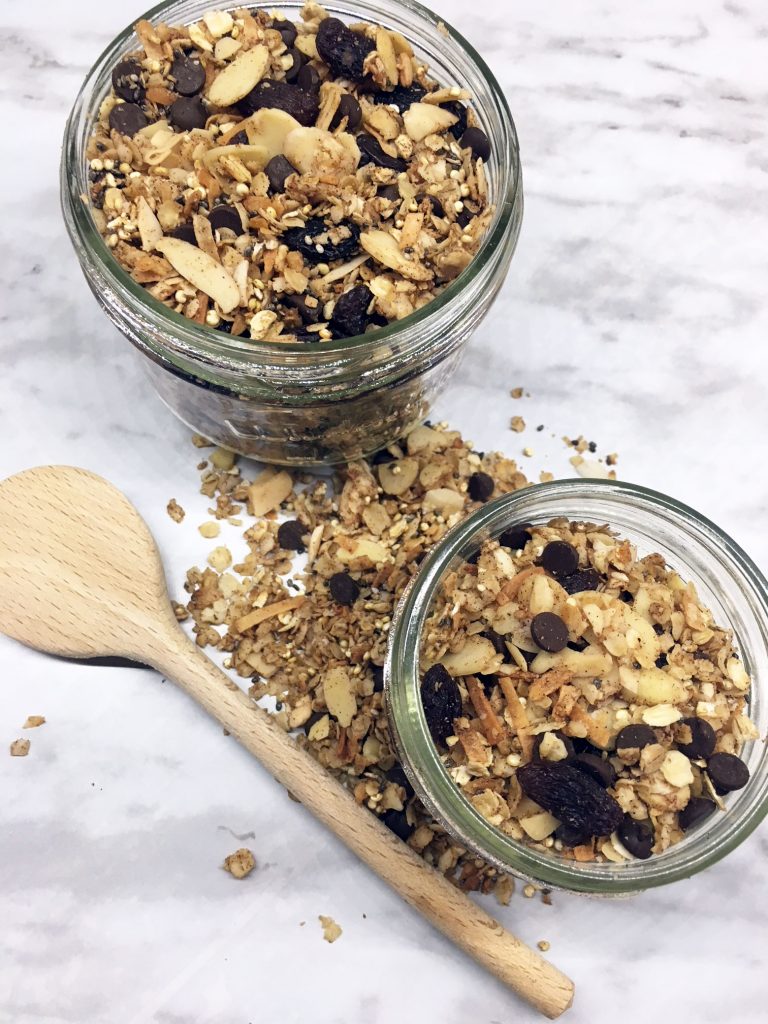 Chia and Quinoa Granola