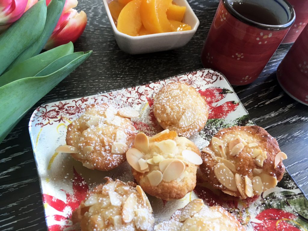 Peach and Almond Cups