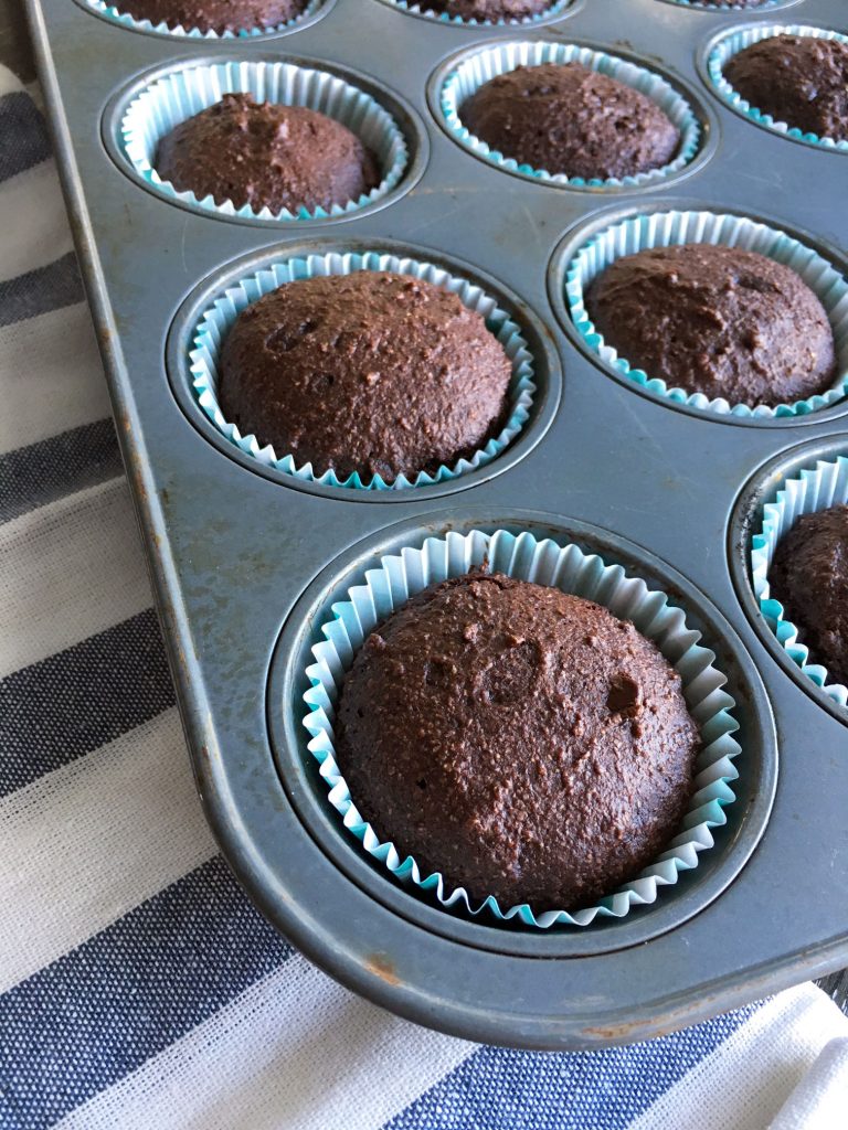 Chocolate Fiber Muffins