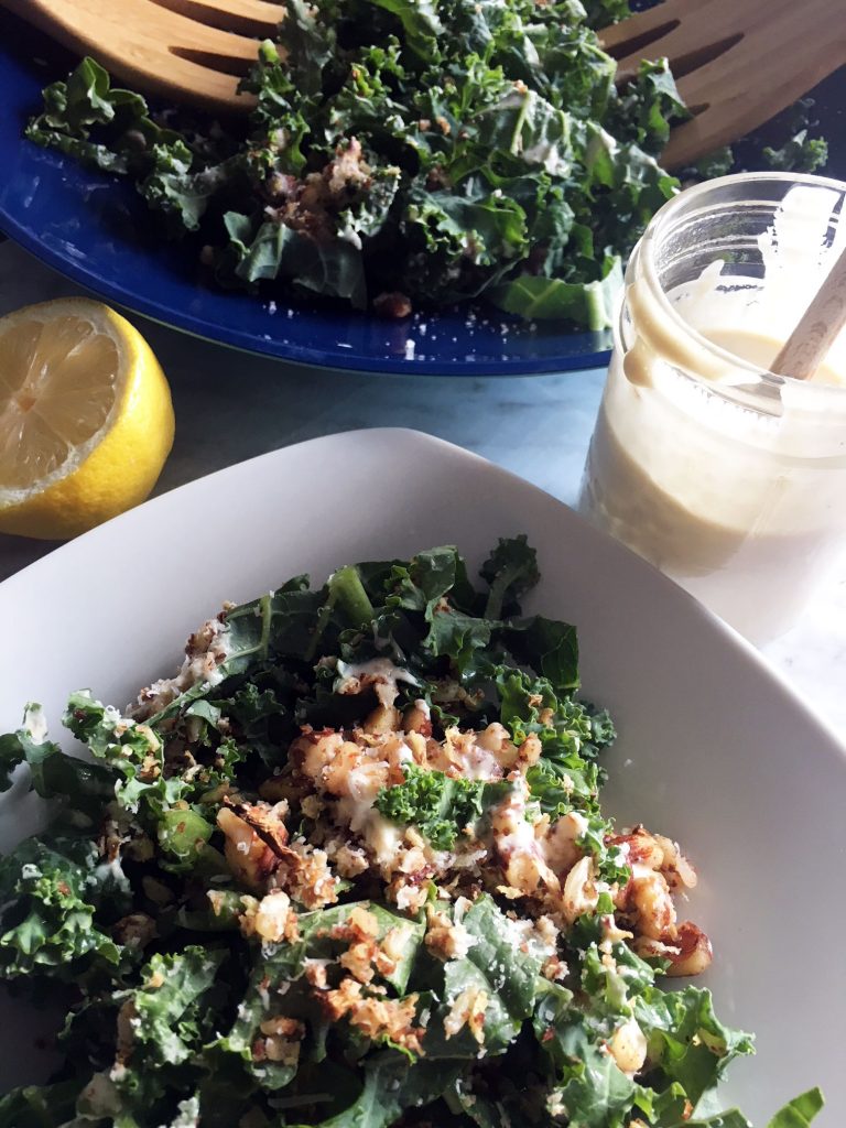 Kale & Cauliflower Salad