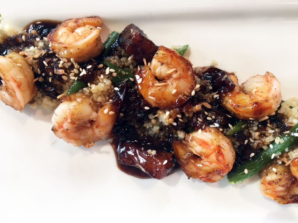 The Loft Lounge Teriyaki Shrimp