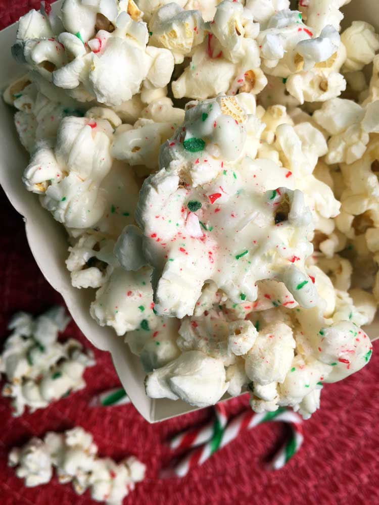 Candy Cane Popcorn