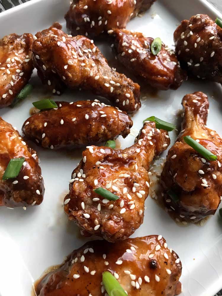 Air Fryer Teriyaki Hot Wings