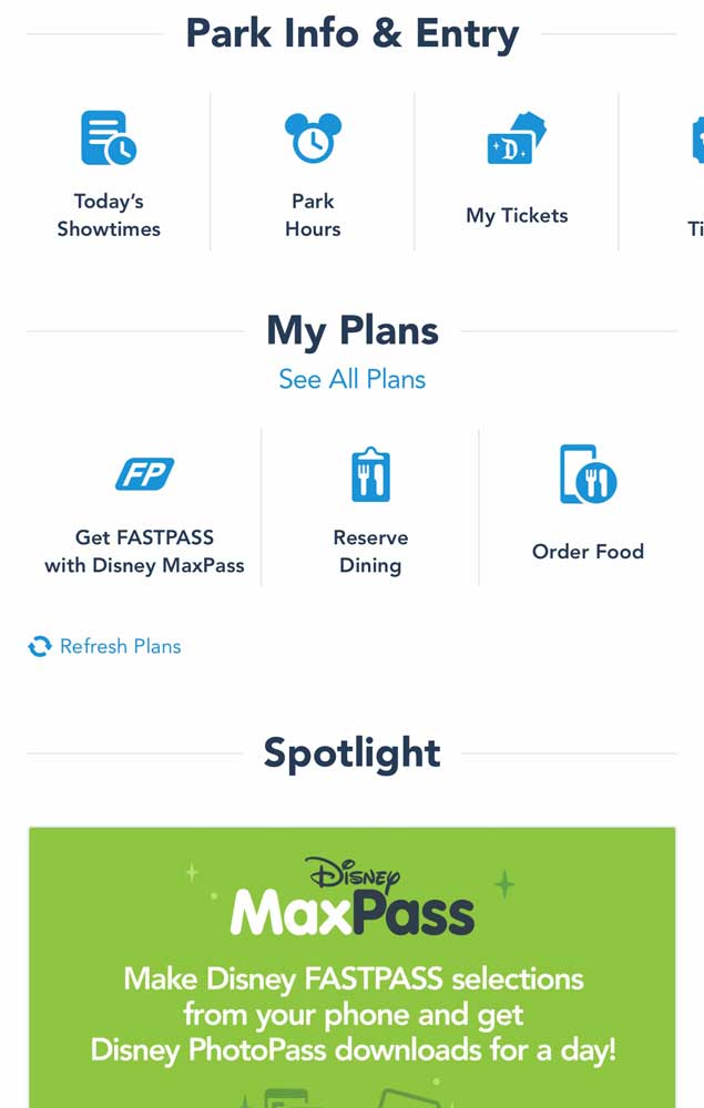 Disney MaxPass