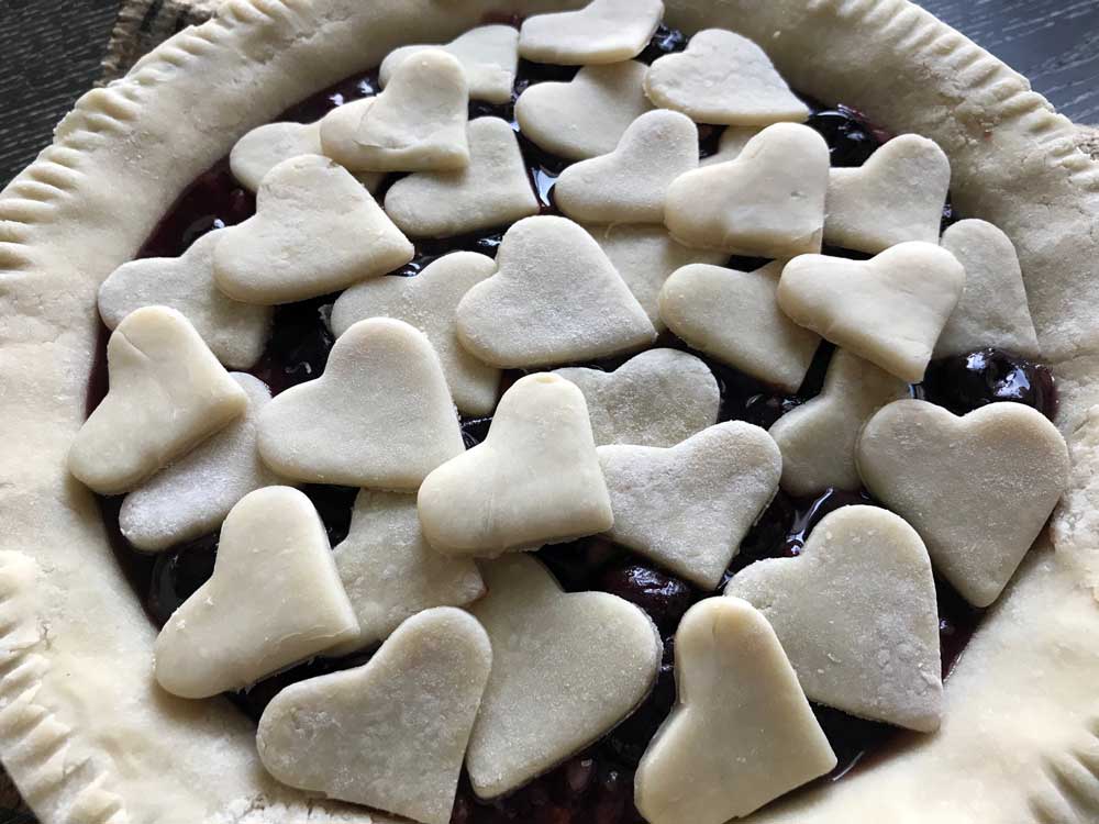 Cherry & Almond Pie