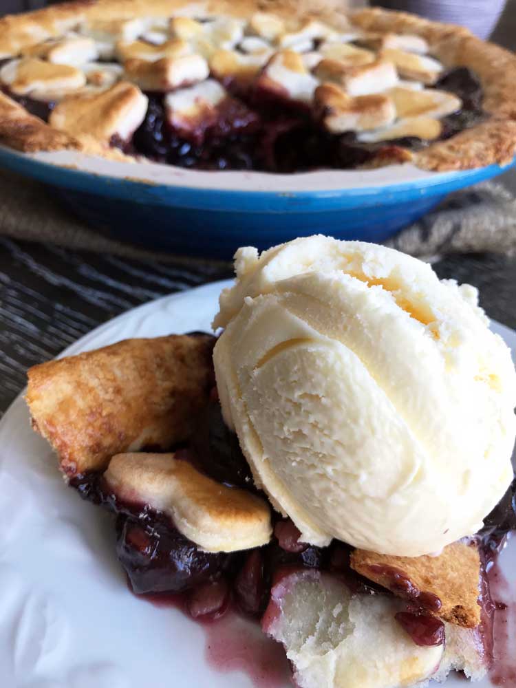 Cherry & Almond Pie