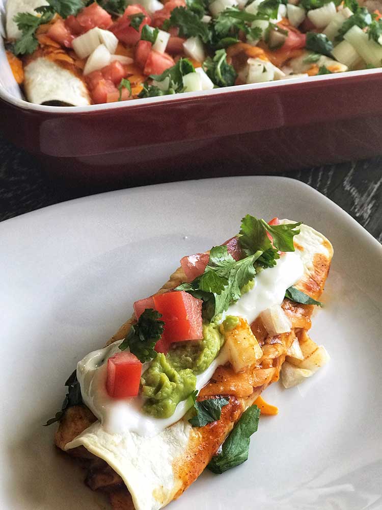 Chicken Enchiladas