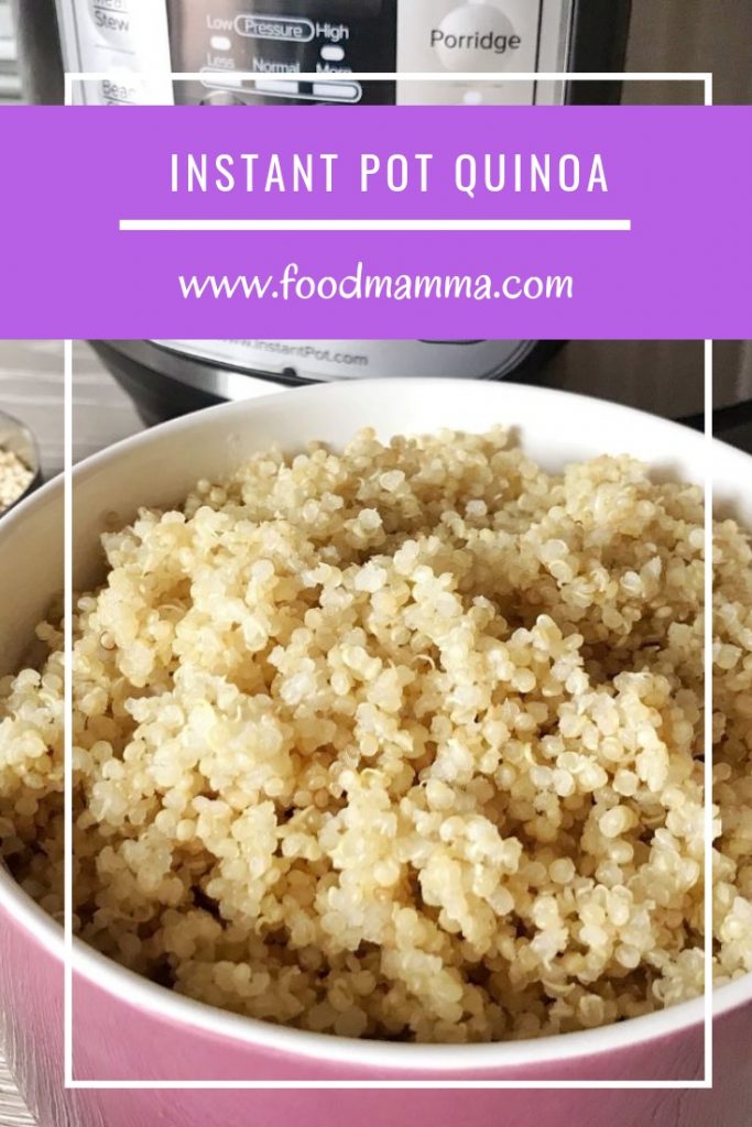 Instant Pot Quinoa Food Mamma