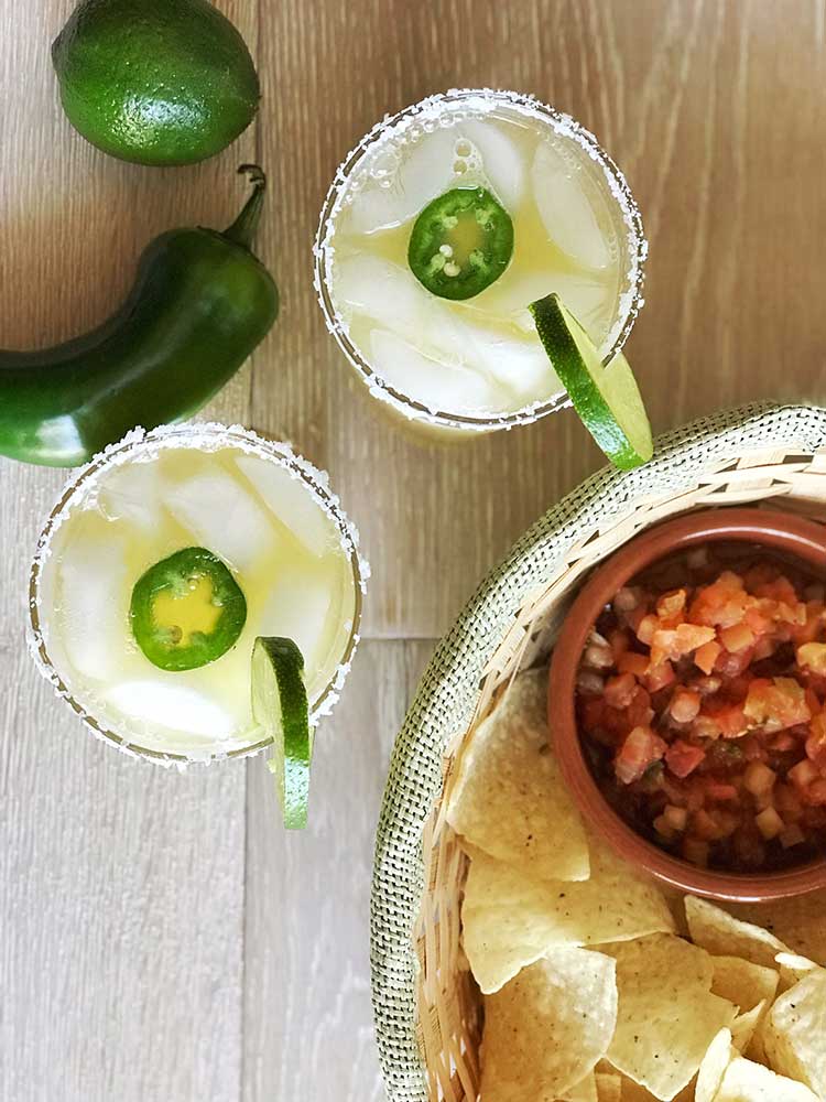 Jalapeno Margarita Mocktail