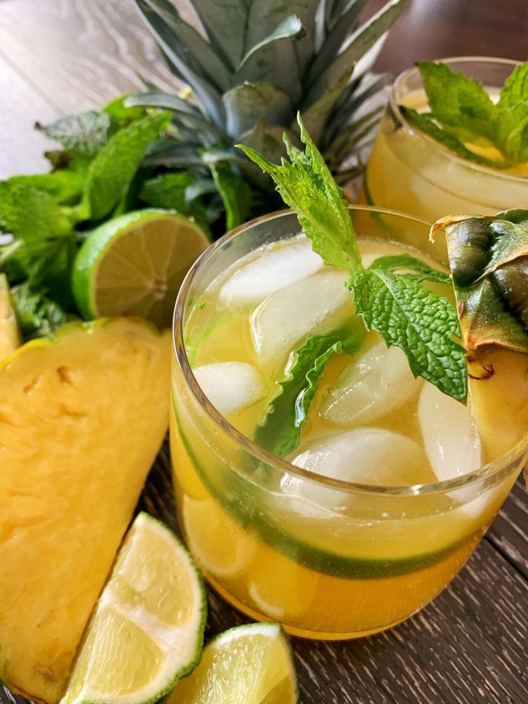 Pineapple Mojito Mocktail