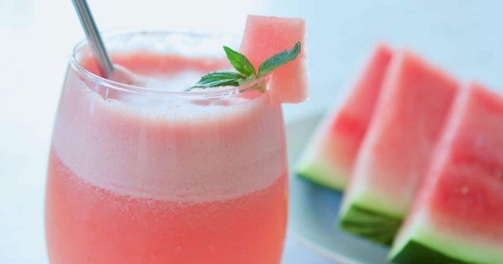 Watermelon Kombucha Shake - Easy Recipe