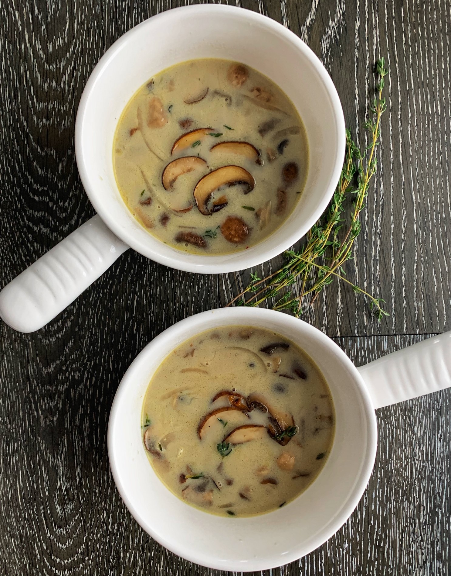 Cream of Mushroom Soup - Food Mamma