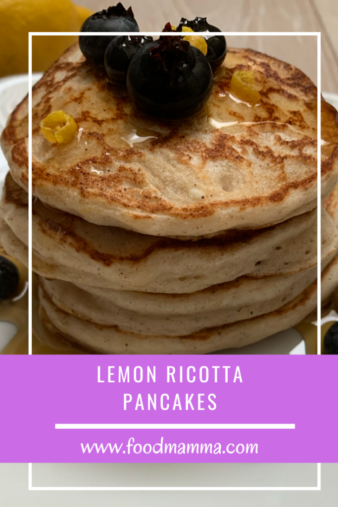 Lemon Ricotta Pancakes