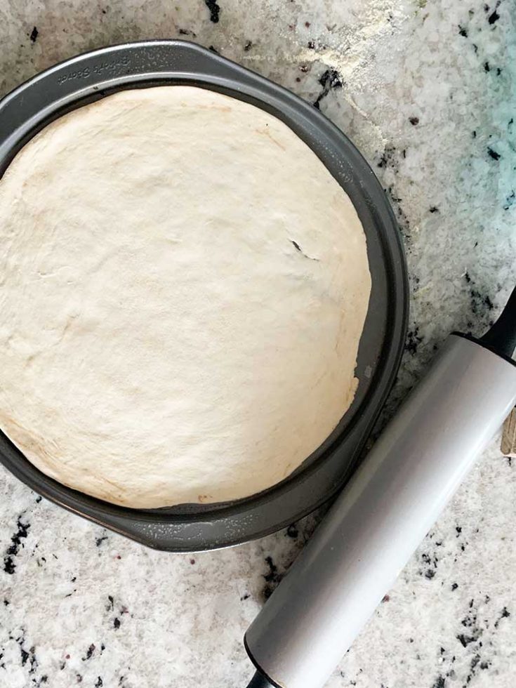 4Ingredient Pizza Dough (No Yeast) Food Mamma