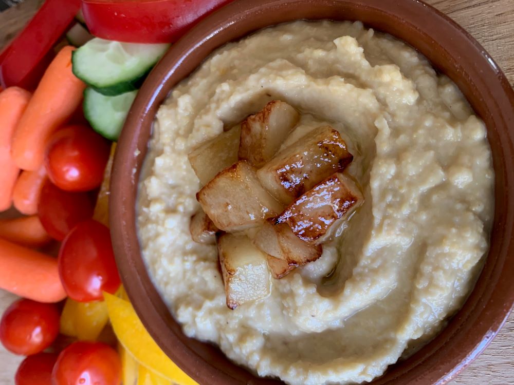 Roasted Pear Hummus