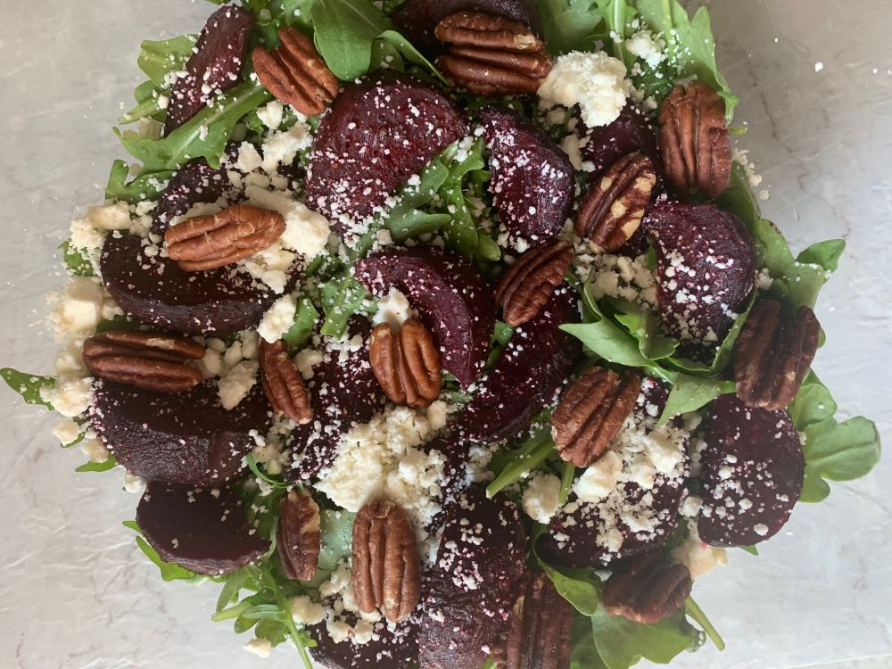 Roasted Beet and Feta Salad