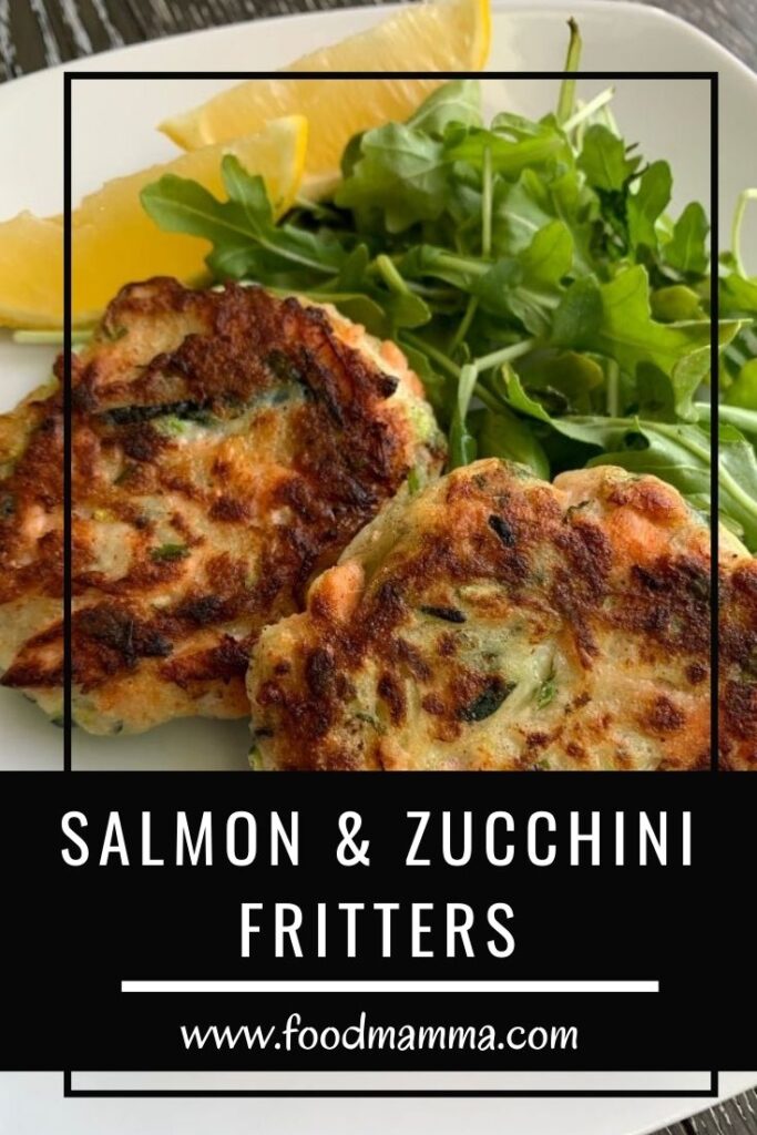 Salmon and Zucchini Fritters