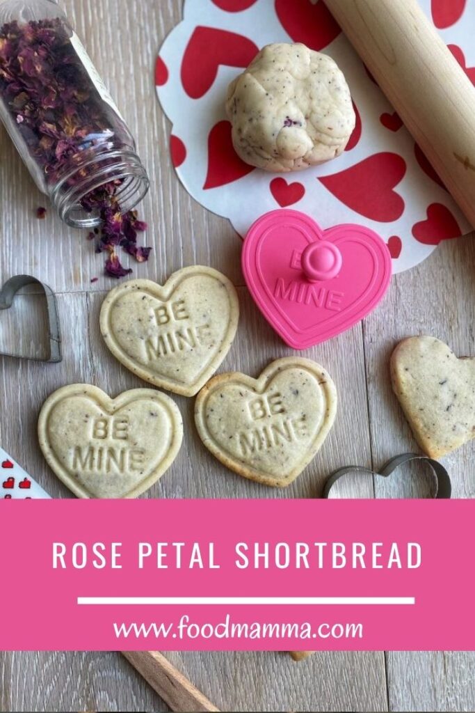 Rose Petal Shortbread