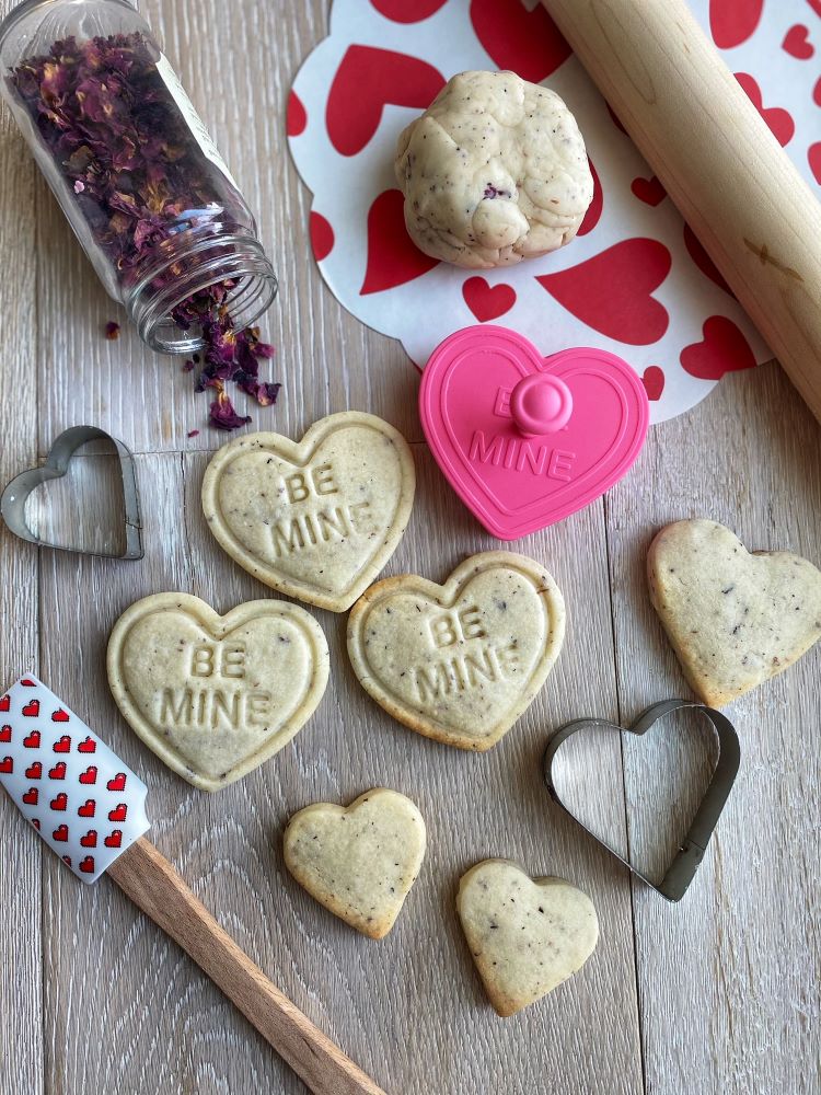 Rose Petal Shortbread