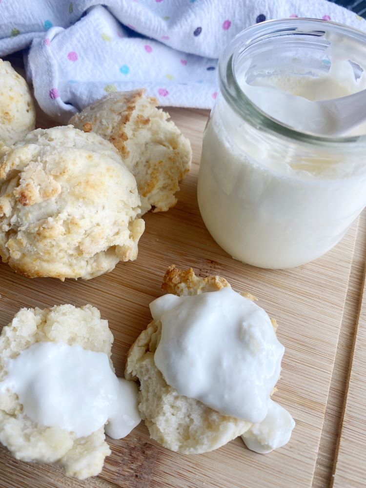 Malai and Scones