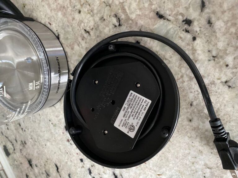 Review Hamilton Beach Variable Temperature Glass Kettle Food Mamma