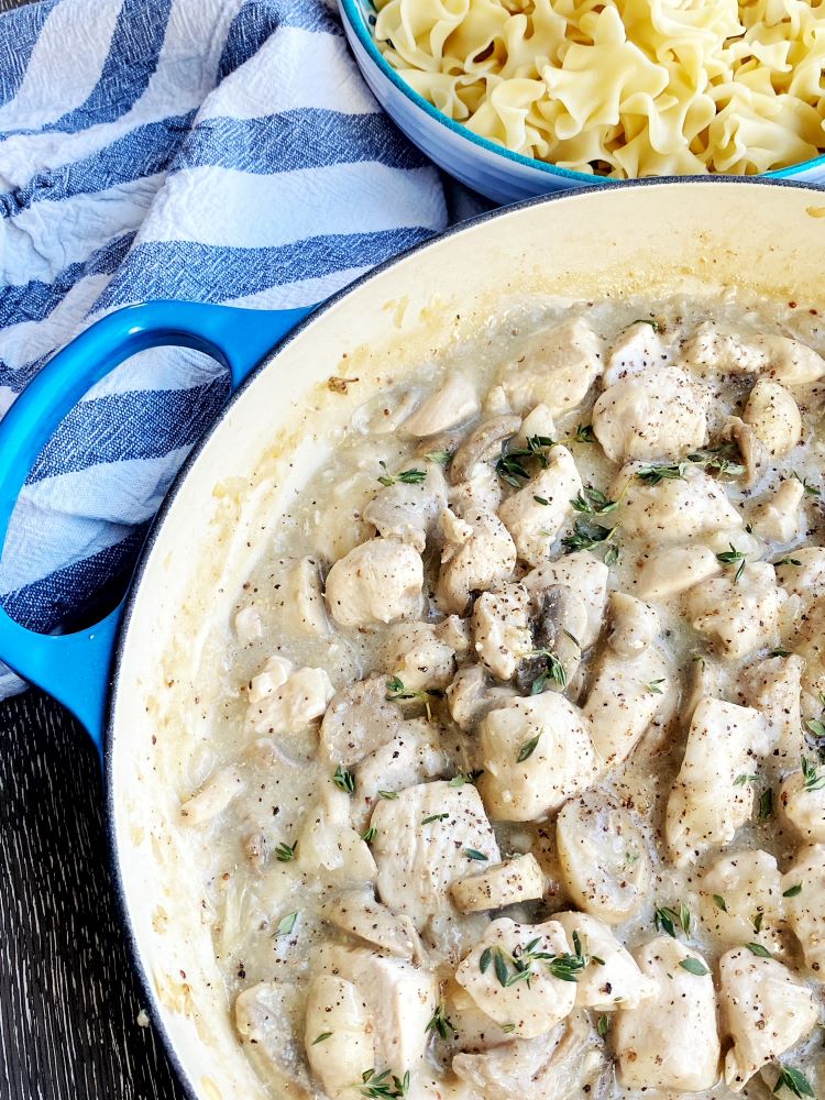 Creamy CHicken & Mushrooms