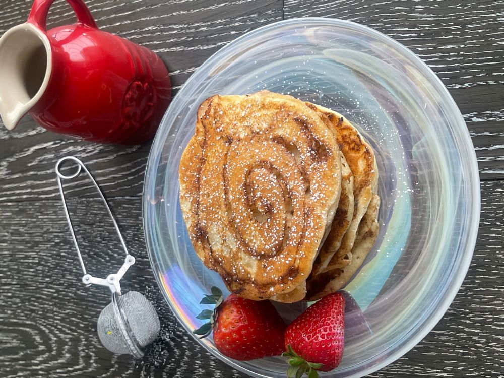 Cinnamon Swirl Pancakes