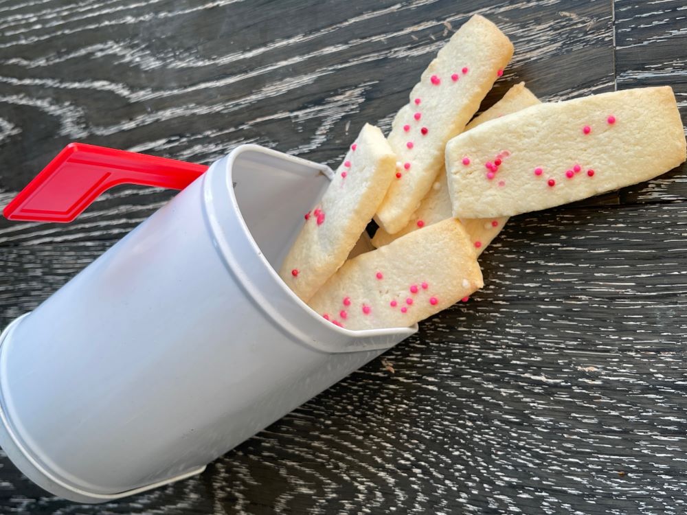 Gluten Free Valentine Shortbread