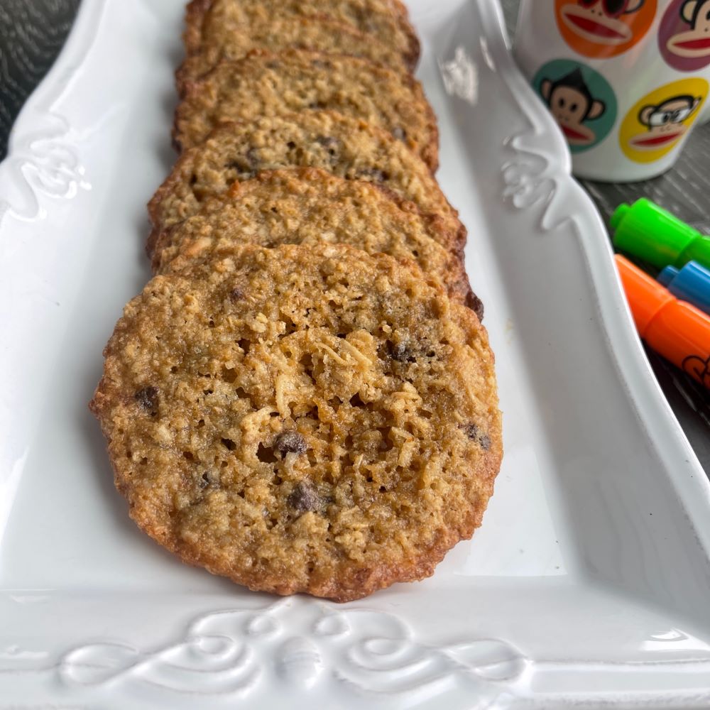 gluten-free lacey oatmeal cookies