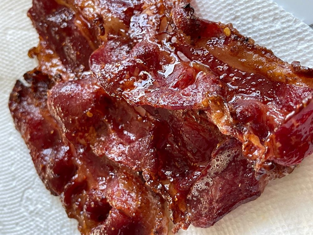 Sweet & Spicy Beef Bacon