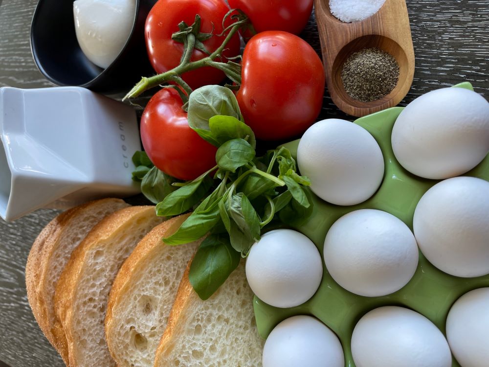 Caprese French Toast Ingredients