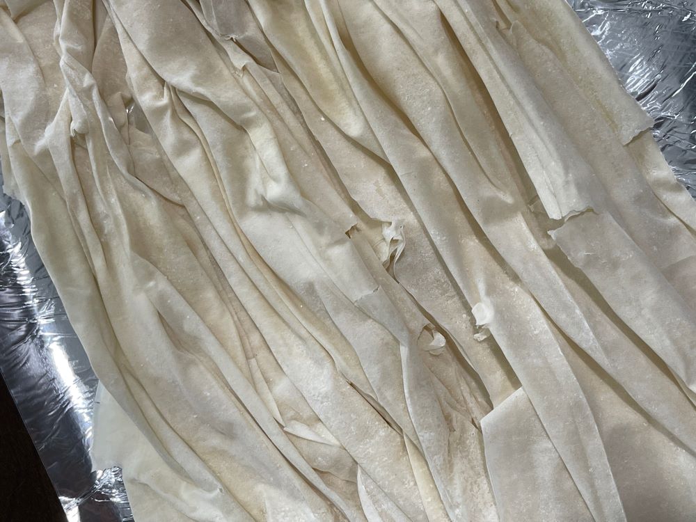 Crinkled Phyllo